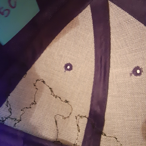 Grateful Dead hat, Purple Grateful Dead dancing bears hat, PERMANTLY STITCHED - Picture 2 of 11